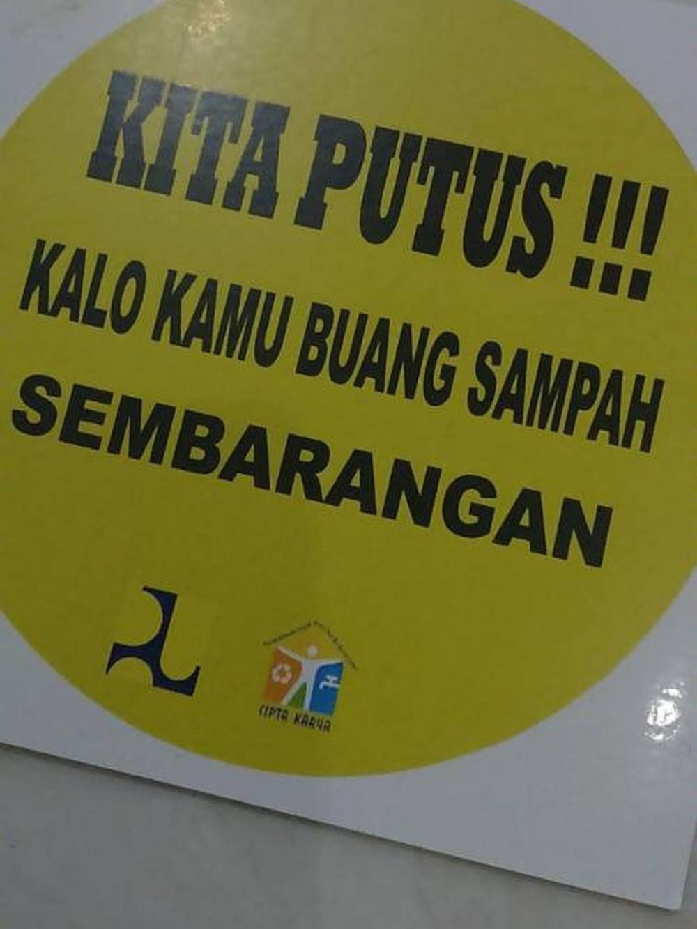Larangan Buang Sampah
